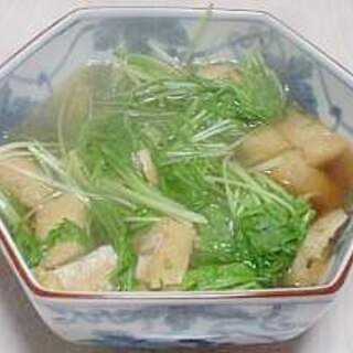 手軽であっさり！水菜の炊いたん